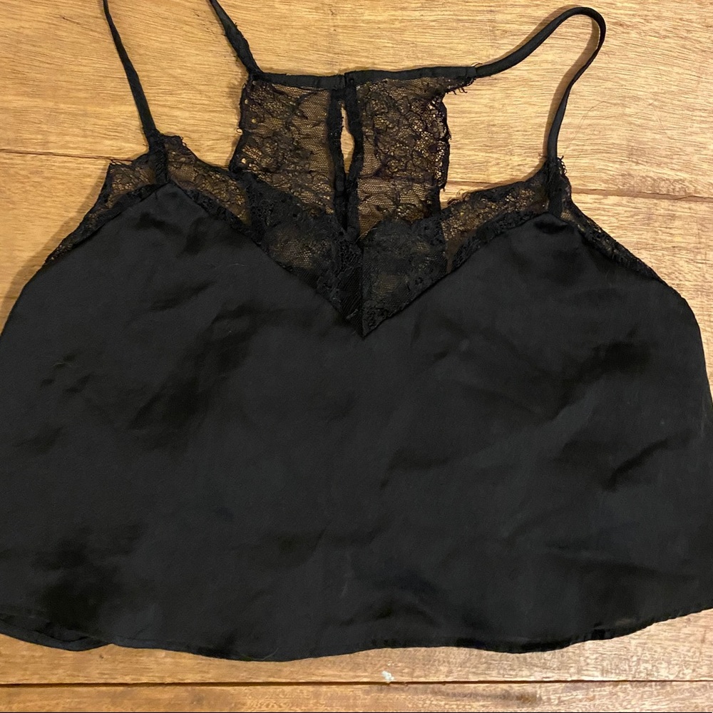 Silk tank top